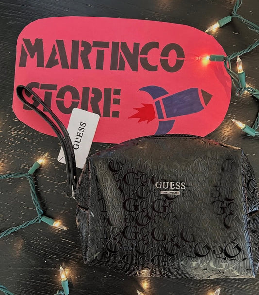 🖤 Estuche de Maquillaje Guess Mujer – Negro y Elegante