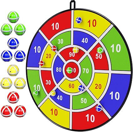 Tablero de Dardos Infantil 29” – Juego Seguro y Divertido